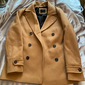 ASOS Camel Peacoat